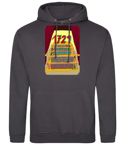 Die Zahl 1729 - Mathematik, Zahlentheorie - Standard Hoodie