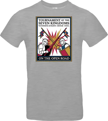 Retro Knight Duel Graphic