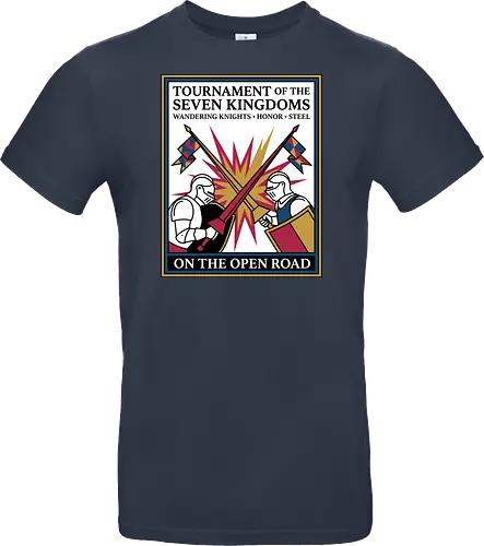 Retro Knight Duel Graphic