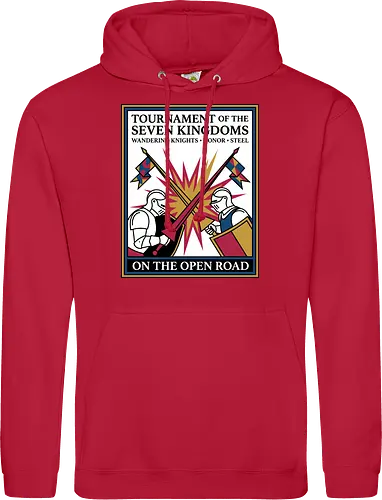 Retro Knight Duel Graphic