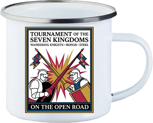 Retro Knight Duel Graphic