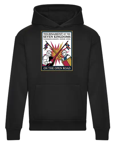 Retro Knight Duel Graphic