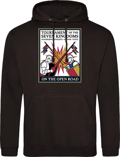 Retro Knight Duel Graphic