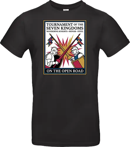 Retro Knight Duel Graphic