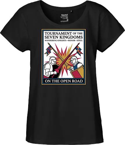 Retro Knight Duel Graphic