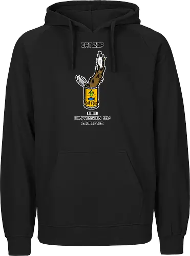 Lustige Geek-Katze für Food- und Computer-Nerds