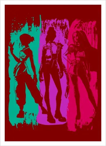 Demon hunter brushstrokes