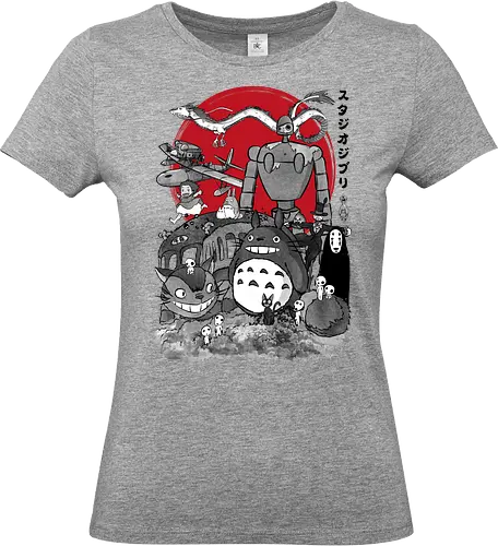 The fantastic world of Hayao - anime, manga, japan, japanese art - Standard T-Shirt (Women)