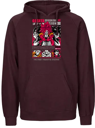 Gogeta ssj4 - dragon ball gt, gogeta ssj4, super saiyan 4, anime fusion, shonen anime, manga anime, japanese anime, anime art, otaku style - Fairtrade Hoodie