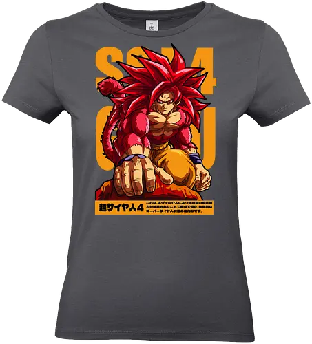 Goku ssj4 - dragon ball gt, goku ssj4, super saiyan 4, anime character, shonen anime, manga anime, japanese anime, anime art, otaku style - Standard T-Shirt (Women)