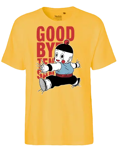 Goodbye Ten-san - dragon ball z, chiaotzu, chaos dragon ball, goodbye tien, emotional anime, anime moment, classic anime, manga anime, japanese anime, anime art - Fairtrade T-Shirt