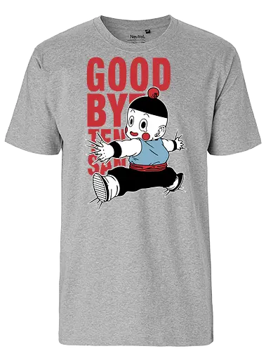 Goodbye Ten-san - dragon ball z, chiaotzu, chaos dragon ball, goodbye tien, emotional anime, anime moment, classic anime, manga anime, japanese anime, anime art - Fairtrade T-Shirt
