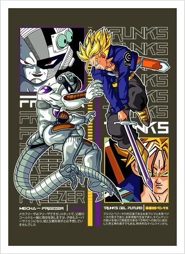 Future Trunks vs Frieza