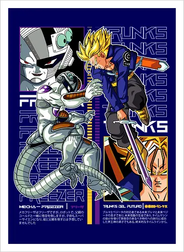 Future Trunks vs Frieza