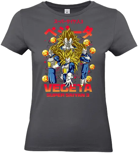 Vegeta Ssj3 - dragon ball z, vegeta ssj3, vegeta super saiyan 3, super saiyan 3, anime character, saiyan warrior, shonen anime, manga anime, japanese anime, anime art - Standard T-Shirt (Women)