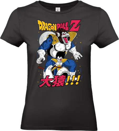 Vegeta Ozaru - dragon ball z, vegeta ozaru, great ape vegeta, saiyan transformation, anime villain, shonen anime, manga anime, japanese anime, anime art - Standard T-Shirt (Women)