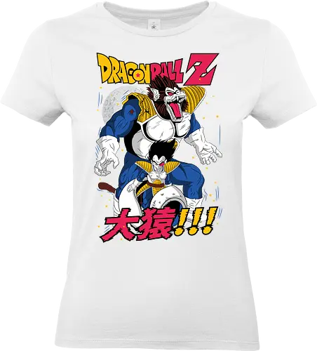 Vegeta Ozaru - dragon ball z, vegeta ozaru, great ape vegeta, saiyan transformation, anime villain, shonen anime, manga anime, japanese anime, anime art - Standard T-Shirt (Women)