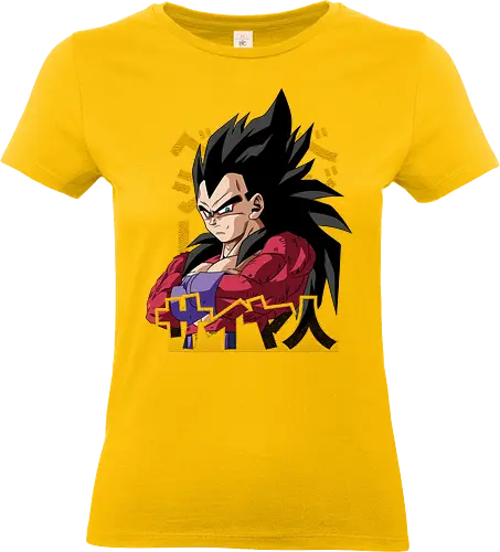 Vegeta Ssj4 - dragon ball gt, vegeta ssj4, super saiyan 4, saiyan warrior, anime character, shonen anime, manga anime, japanese anime, anime art - Standard T-Shirt (Women)