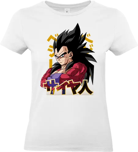 Vegeta Ssj4 - dragon ball gt, vegeta ssj4, super saiyan 4, saiyan warrior, anime character, shonen anime, manga anime, japanese anime, anime art - Standard T-Shirt (Women)