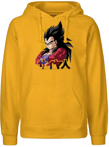 Vegeta Ssj4 - dragon ball gt, vegeta ssj4, super saiyan 4, saiyan warrior, anime character, shonen anime, manga anime, japanese anime, anime art - Fairtrade Hoodie