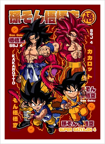 Son Goku Super Saiyajin 4
