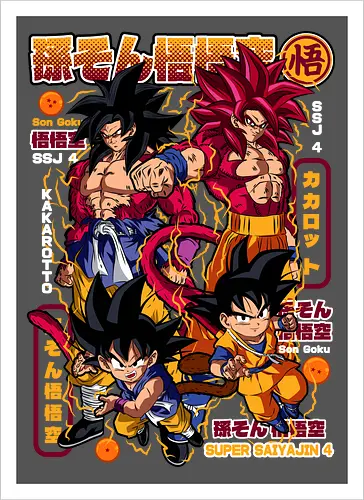 Son Goku Super Saiyajin 4