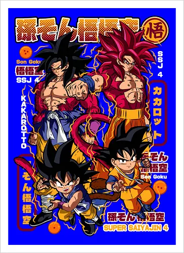 Son Goku Super Saiyajin 4