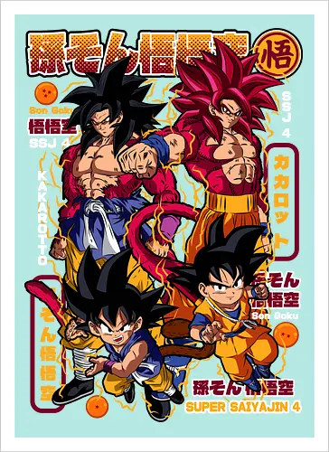 Son Goku Super Saiyajin 4