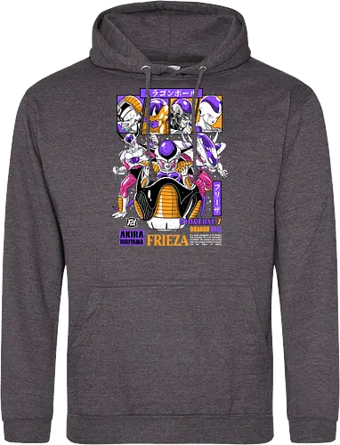 Frieza - dragon ball z, frieza, galactic emperor, anime villain, shonen anime, manga anime, japanese anime, anime art, otaku style - Standard Hoodie