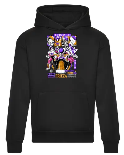 Frieza - dragon ball z, frieza, galactic emperor, anime villain, shonen anime, manga anime, japanese anime, anime art, otaku style - Heavyweight Hoodie