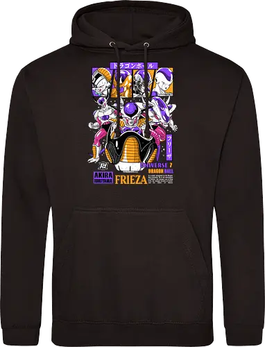 Frieza - dragon ball z, frieza, galactic emperor, anime villain, shonen anime, manga anime, japanese anime, anime art, otaku style - Standard Hoodie