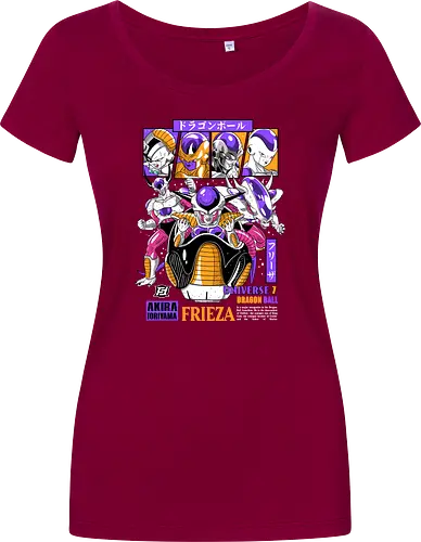 Frieza - dragon ball z, frieza, galactic emperor, anime villain, shonen anime, manga anime, japanese anime, anime art, otaku style - Women T-Shirt