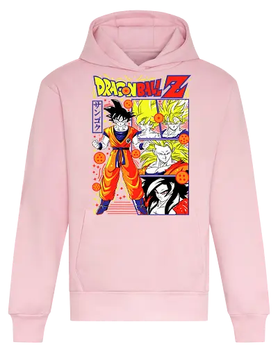 Goku Dragon Z - dragon ball z, goku, son goku, anime hero, saiyan warrior, shonen anime, manga anime, japanese anime, anime art - Heavyweight Hoodie