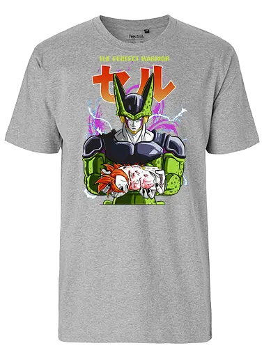 Cell Perfect - dragon ball z, perfect cell, cell saga, bio android, anime villain, shonen anime, manga anime, japanese anime, anime art - Fairtrade T-Shirt