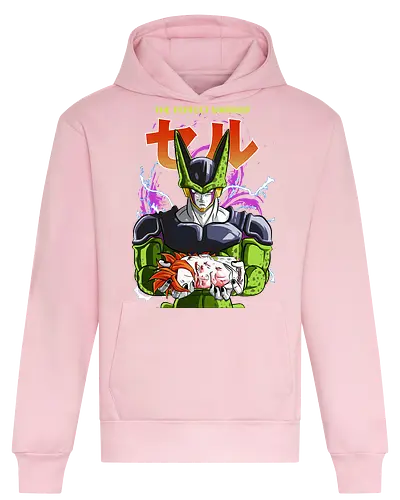 Cell Perfect - dragon ball z, perfect cell, cell saga, bio android, anime villain, shonen anime, manga anime, japanese anime, anime art - Heavyweight Hoodie