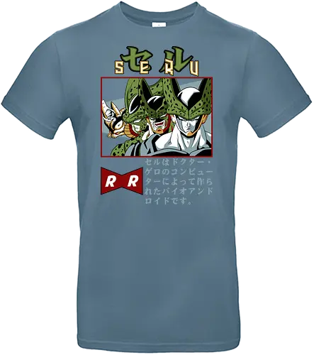 Cell Transformations - dragon ball z, cell transformations, imperfect cell, semi perfect cell, perfect cell, cell saga, anime villain, shonen anime, manga anime, anime art - Standard T-Shirt