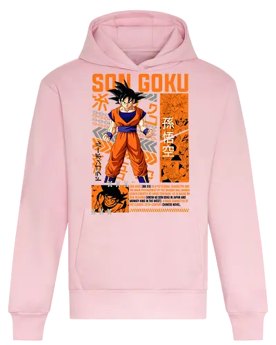 Son Goku - dragon ball z, son goku, goku, anime hero, saiyan warrior, shonen anime, manga anime, japanese anime, anime art - Heavyweight Hoodie