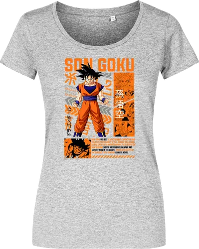Son Goku - dragon ball z, son goku, goku, anime hero, saiyan warrior, shonen anime, manga anime, japanese anime, anime art - Women T-Shirt