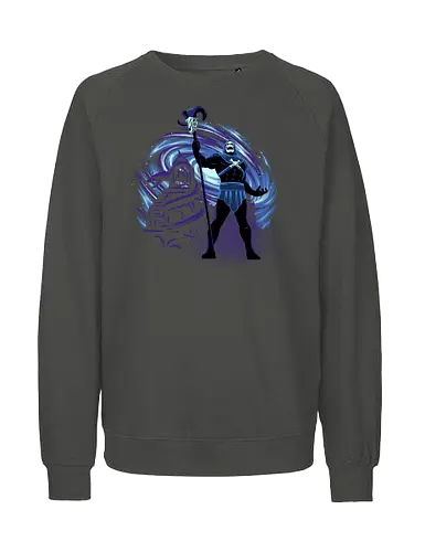 Evil Overlord  - He-man, masterof the universe, Skeletor, snake mountain - Fairtrade Sweatshirt