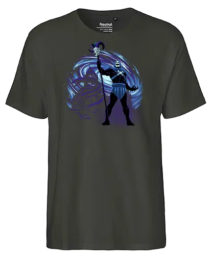 Evil Overlord  - He-man, masterof the universe, Skeletor, snake mountain - Fairtrade T-Shirt