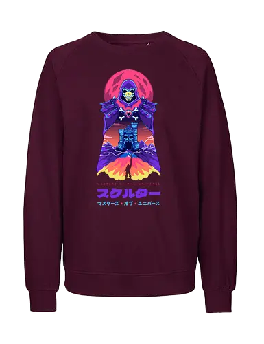SKELETOR - masters of the universe, skeletor, motu, he man, he man and the masters of the universe, vintage, 90s, tv show, retro - Fairtrade Sweatshirt