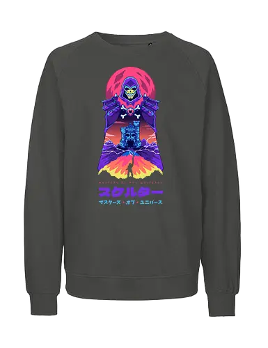 SKELETOR - masters of the universe, skeletor, motu, he man, he man and the masters of the universe, vintage, 90s, tv show, retro - Fairtrade Sweatshirt