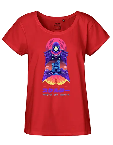 SKELETOR - masters of the universe, skeletor, motu, he man, he man and the masters of the universe, vintage, 90s, tv show, retro - Fairtrade Girl Shirt