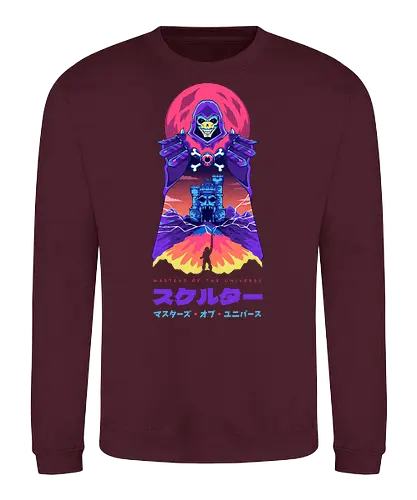 SKELETOR - masters of the universe, skeletor, motu, he man, he man and the masters of the universe, vintage, 90s, tv show, retro - Sweatshirt