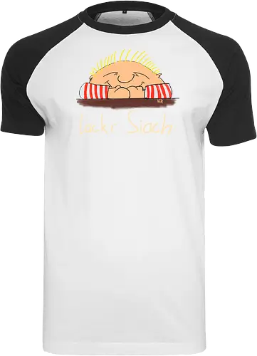 Lackr Siach, helle Schrift