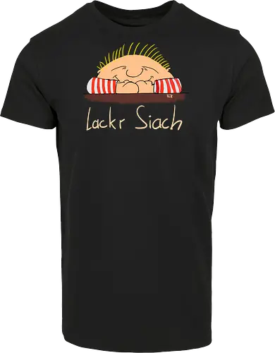 Lackr Siach, helle Schrift