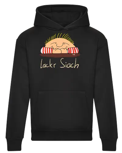 Lackr Siach, helle Schrift