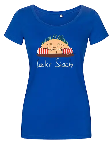 Lackr Siach, helle Schrift