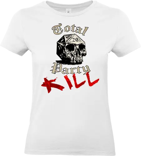 TPK Pen and Paper dice - Pen and Paper, Pen and paper, citical hit, vecna, dungeon master, forgotten realm, ravenloft, dnd warrior - Standard T-Shirt (Women)