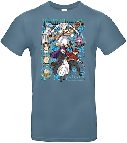 Frieren - frieren beyond journeys end, frieren, sousou no frieren, fantasy anime, anime girl, emotional anime, manga anime, japanese anime, anime art - Standard T-Shirt